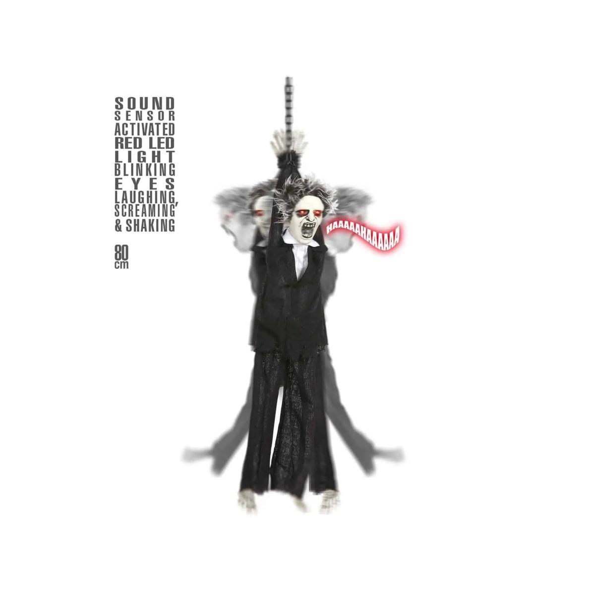 Mostro Incatenato con Movimento Luce Suoni cm.80 |Widmann