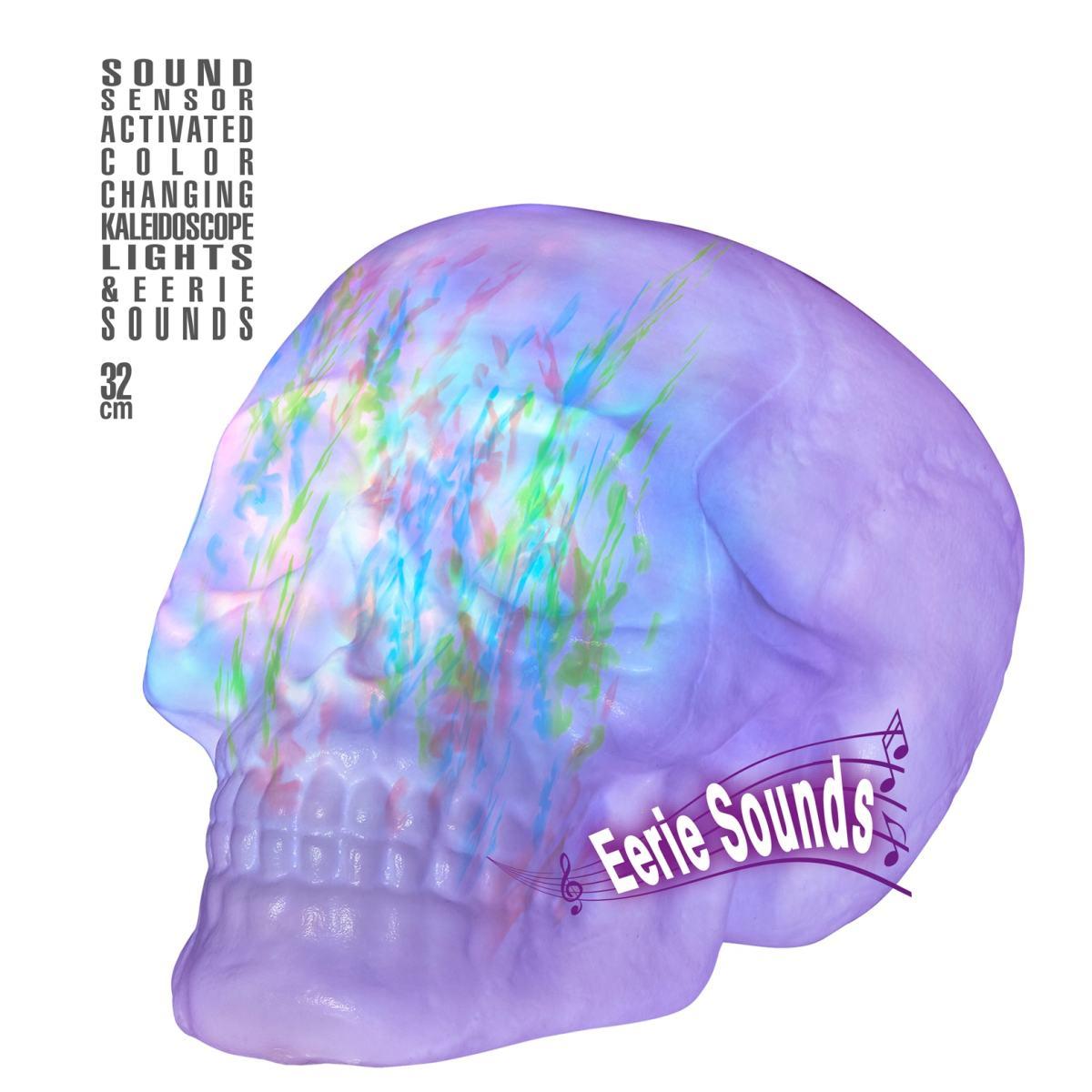 Teschio PVC con Luce cm.32 |Widmann