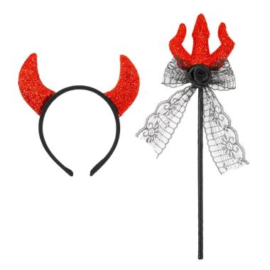 Cerchietto con Corna Diavolo e Tridente |Widmann