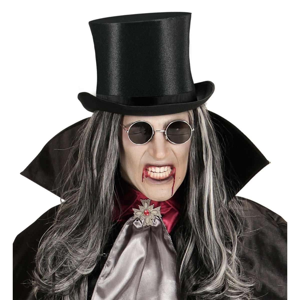 Cappello Cilindro Nero Raso |Widmann