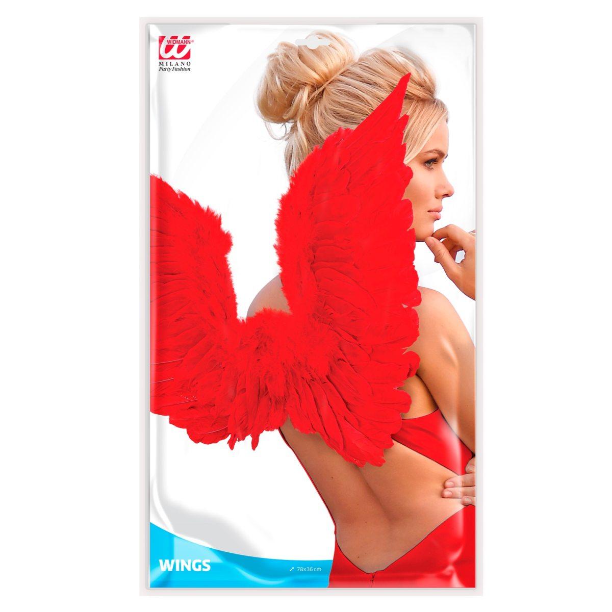 Ali Piuma Rosse cm.78x36 |Widmann