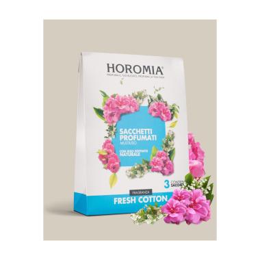 Sacchetti Profumati horomia Fresh Cotton Multiuso Set pz.3 | Horomia
