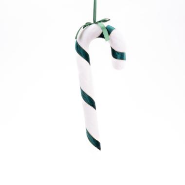 Decorazione Natalizia Bastoncino Candy Verde cm.34 |Silani