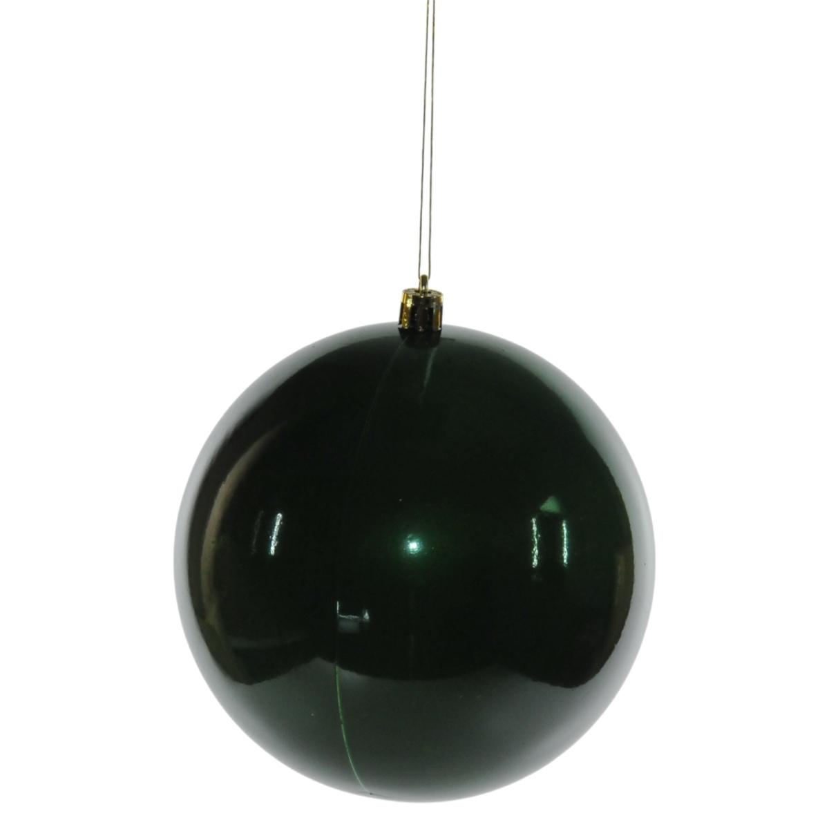 Pallina Natale cm.ÃƒÂ˜12 Verde Foresta Set pz.2 |Silani