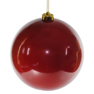 Pallina Natale cm.ÃƒÂ˜15 Rossa |Silani