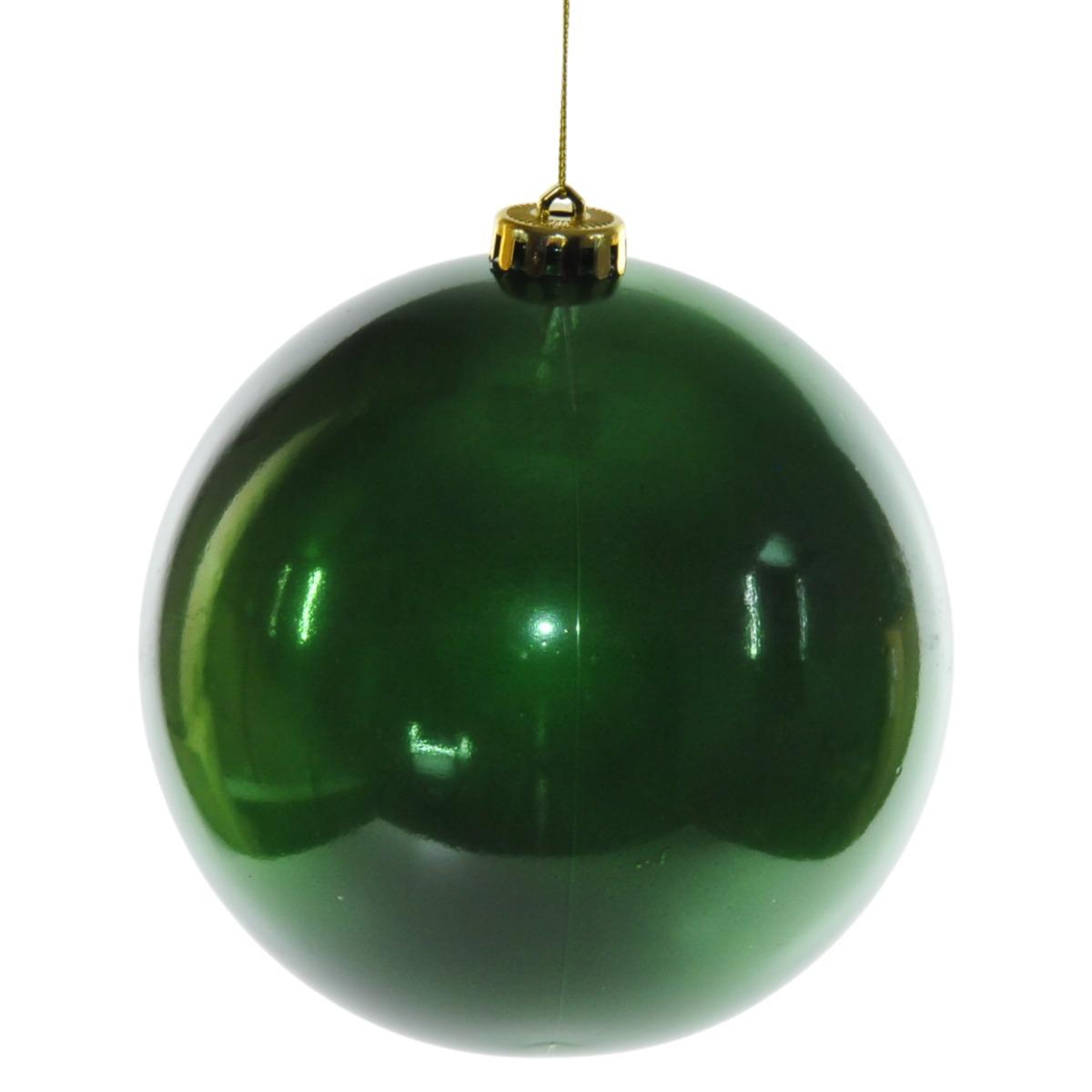 Pallina Natale cm.ÃƒÂ˜15 Verde Foresta |Silani