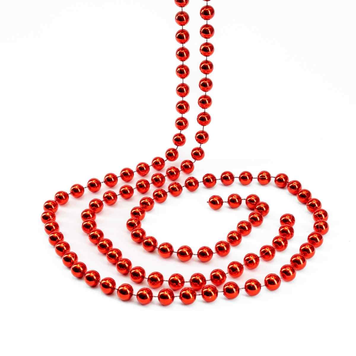 Catena Filo Perle Rosso cm.ÃƒÂ˜14 mt.2,7 |Silani