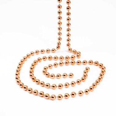 Catena Filo Perle Oro Champagne cm.ÃƒÂ˜20 mt.2,7 |Silani