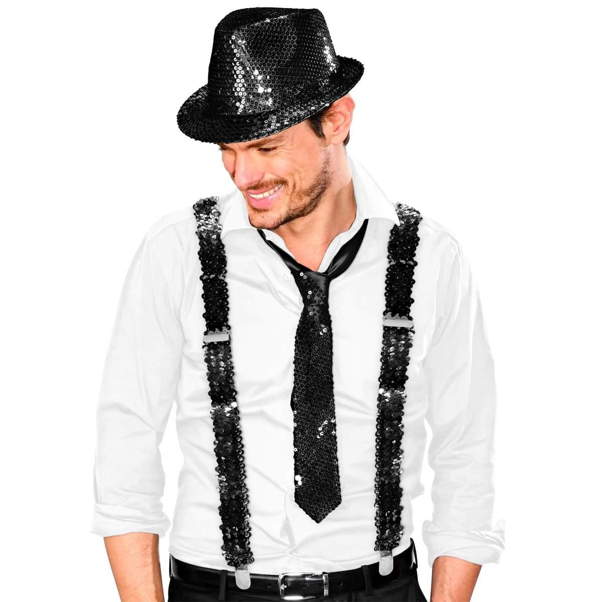 Bretelle Paillettes Nere |Widmann