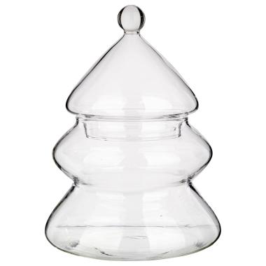 Barattolo Vetro Albero cm.22 |Bizzotto