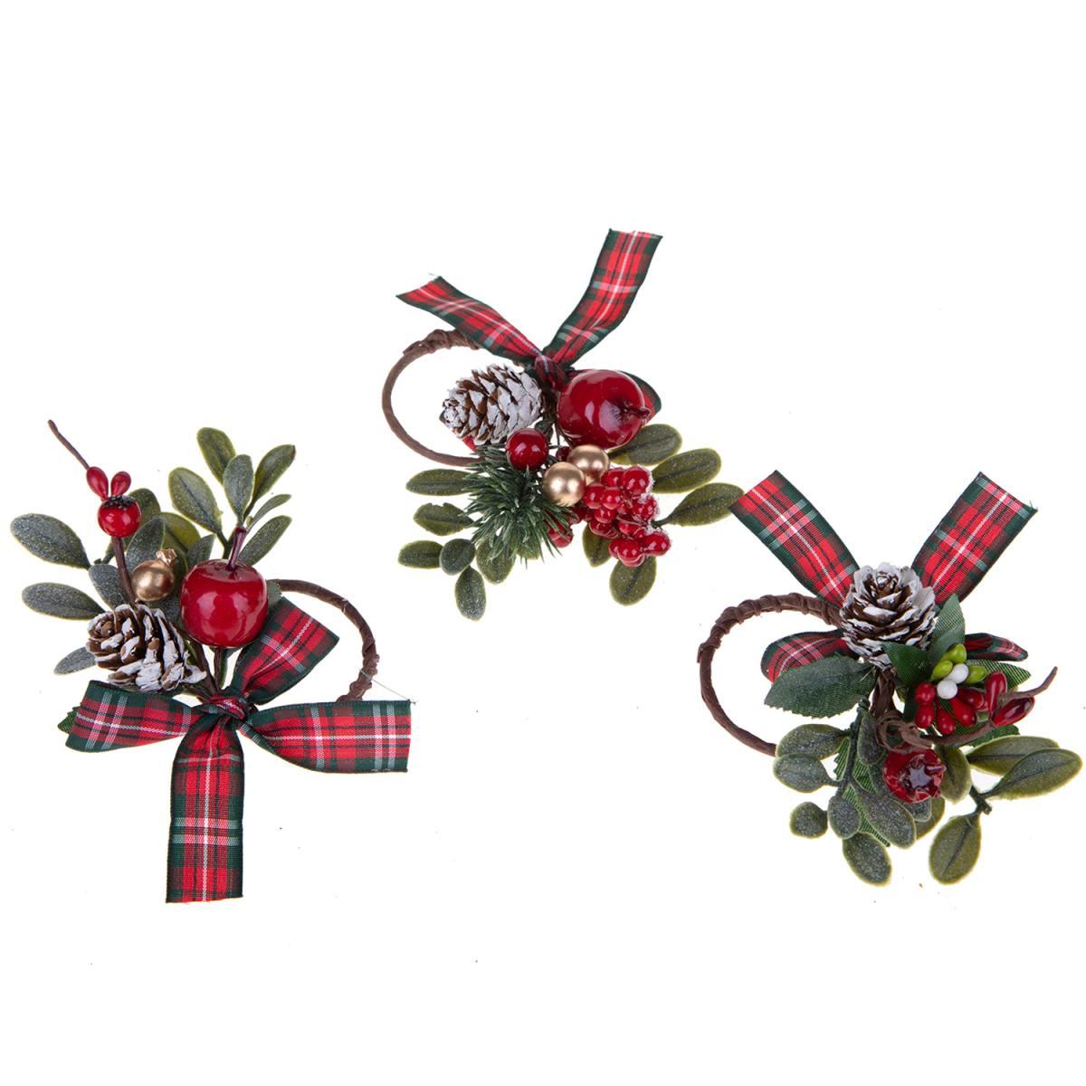 Fiore Natale Funghetti Pick cm.8 |Bianchi Dino