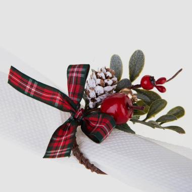 Fiore Natale Funghetti Pick cm.8 |Bianchi Dino