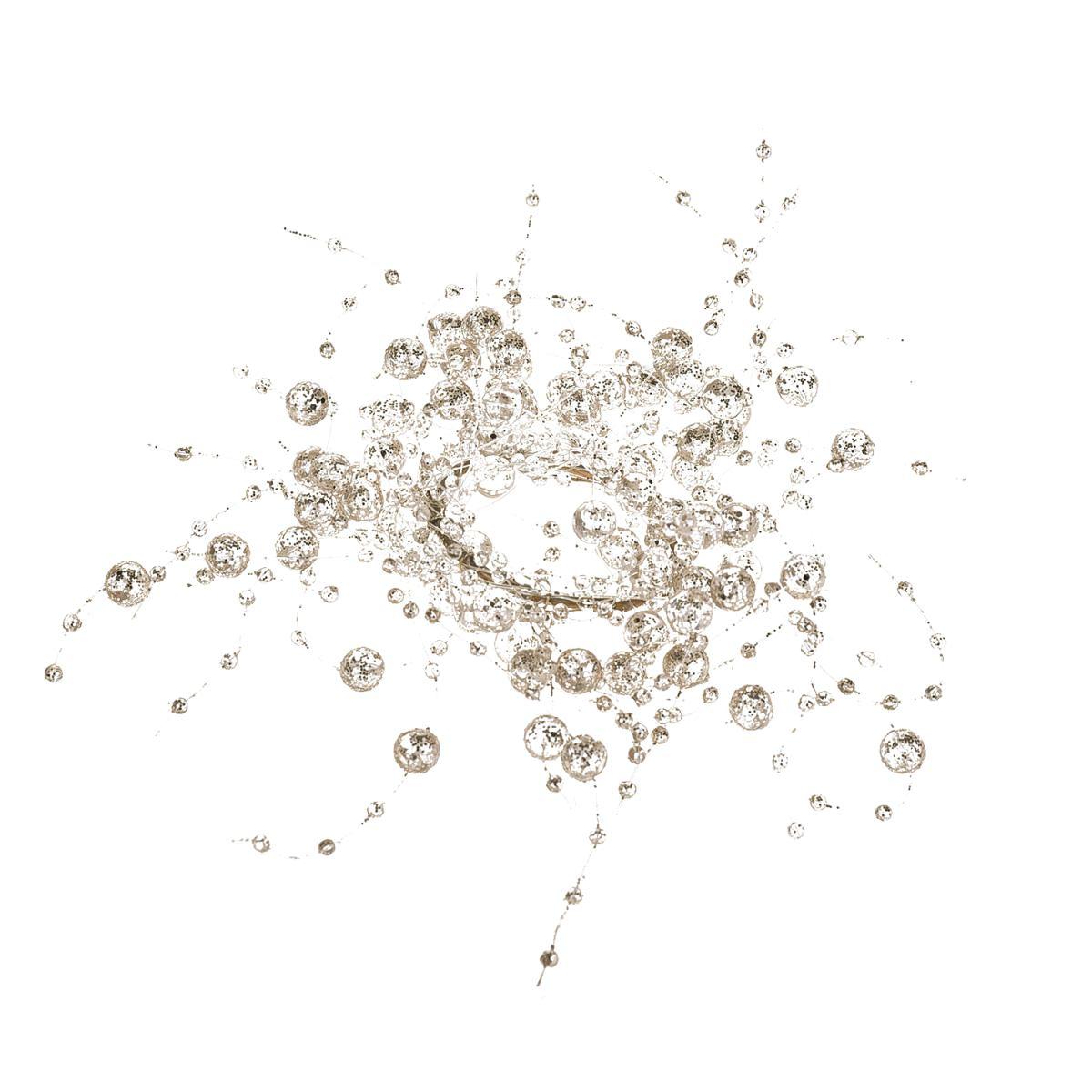Girocandela con Perle Mini Oro Champagne cm.ÃƒÂ˜9 |Bianchi Dino