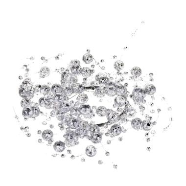 Girocandela con Perle Mini Argento cm.Ø9 |Bianchi Dino