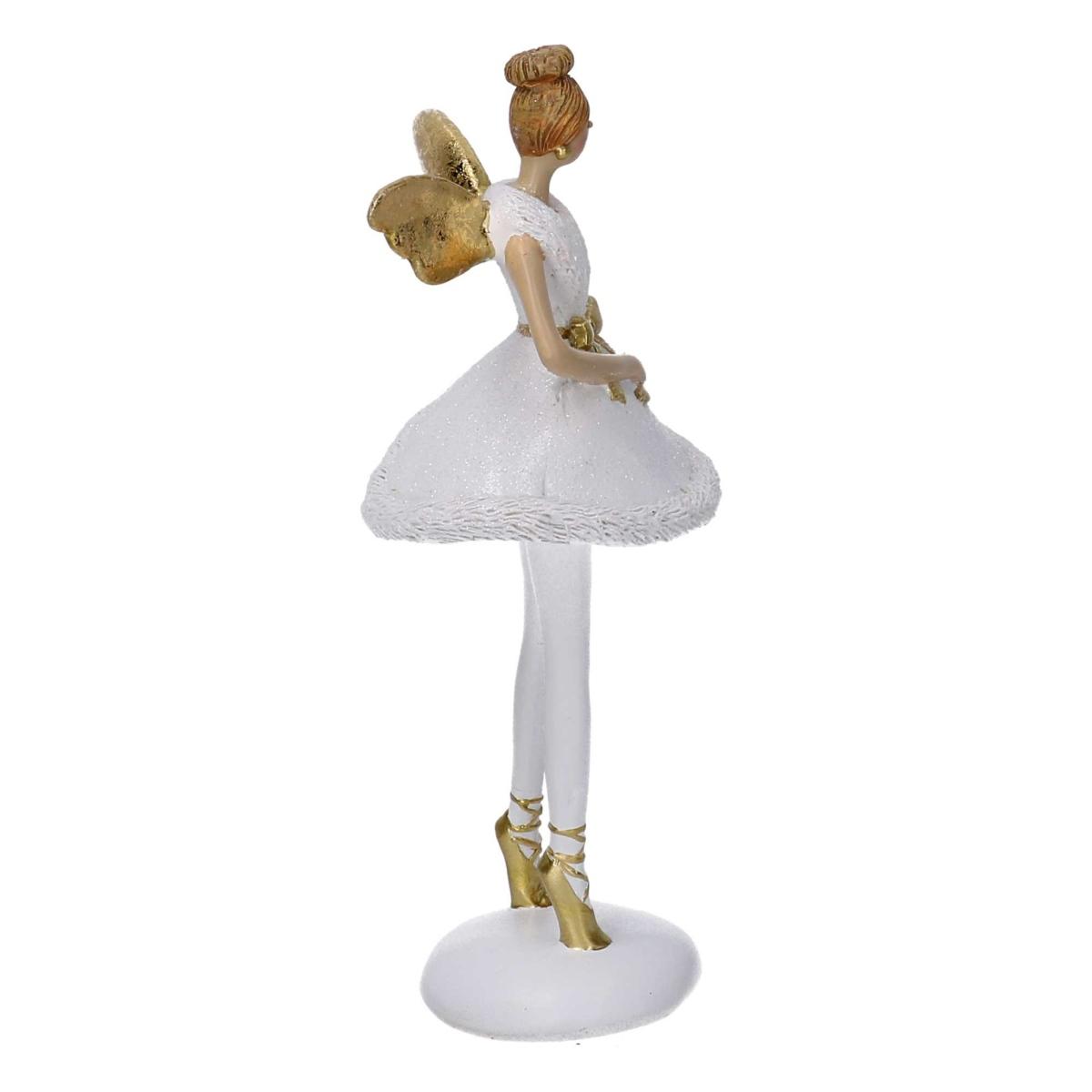 Angelo Resina Ballerina con Ali Oro cm.28