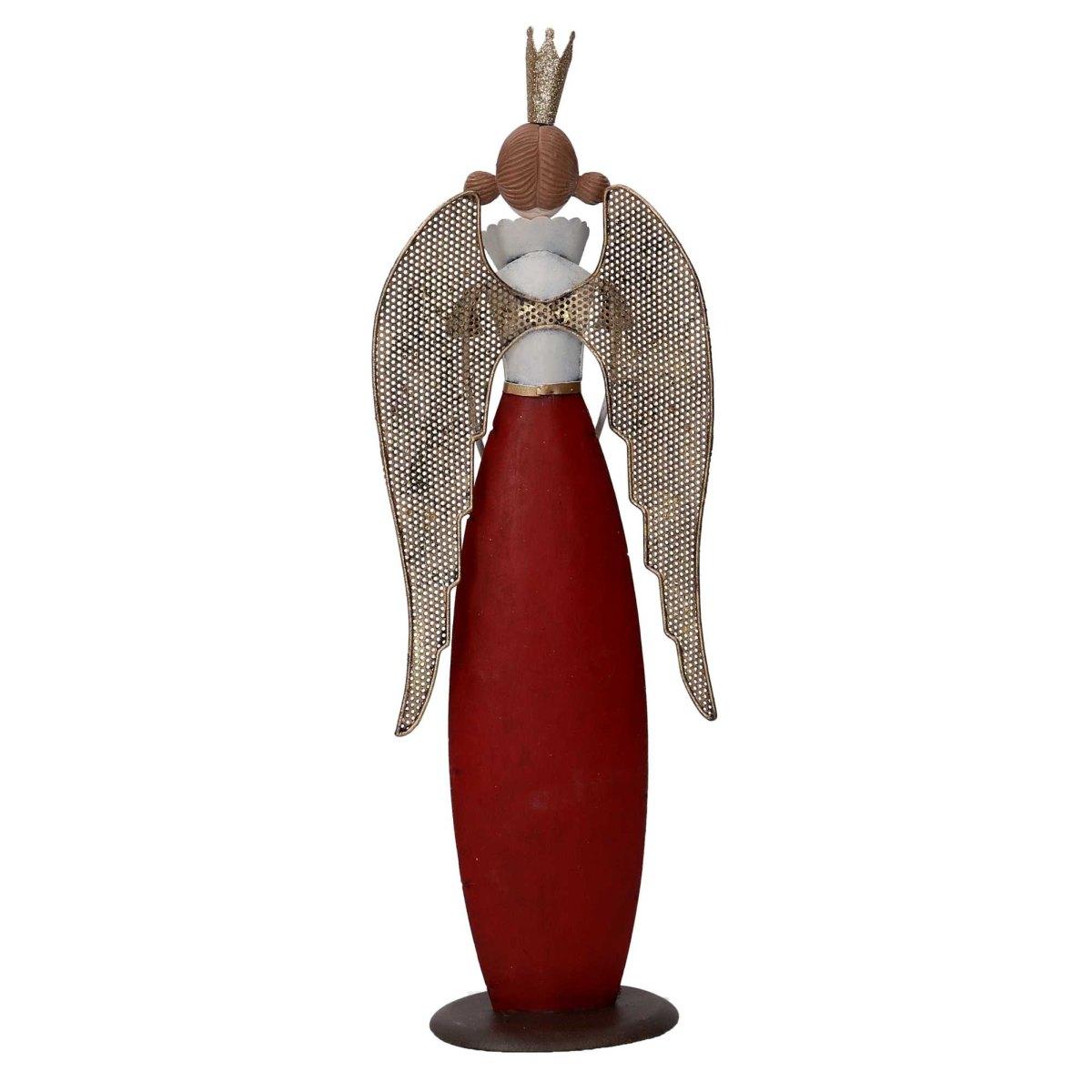 Angelo Metallo Rosso/Oro cm.34,5 |Vacchetti