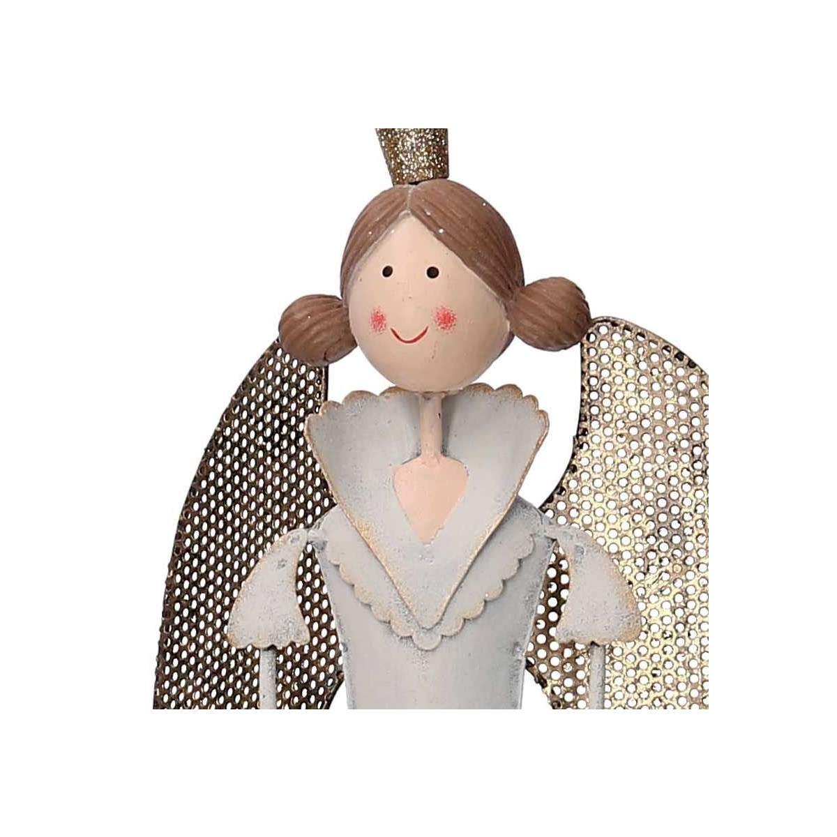 Angelo Metallo Rosso/Oro cm.34,5 |Vacchetti