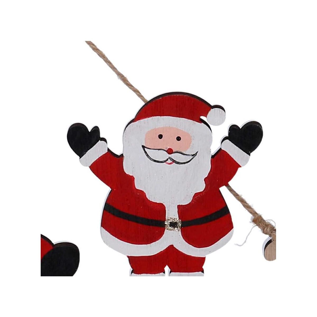 Fuoriporta Legno con Babbi e Scritta cm.31x16,8 |Vacchetti