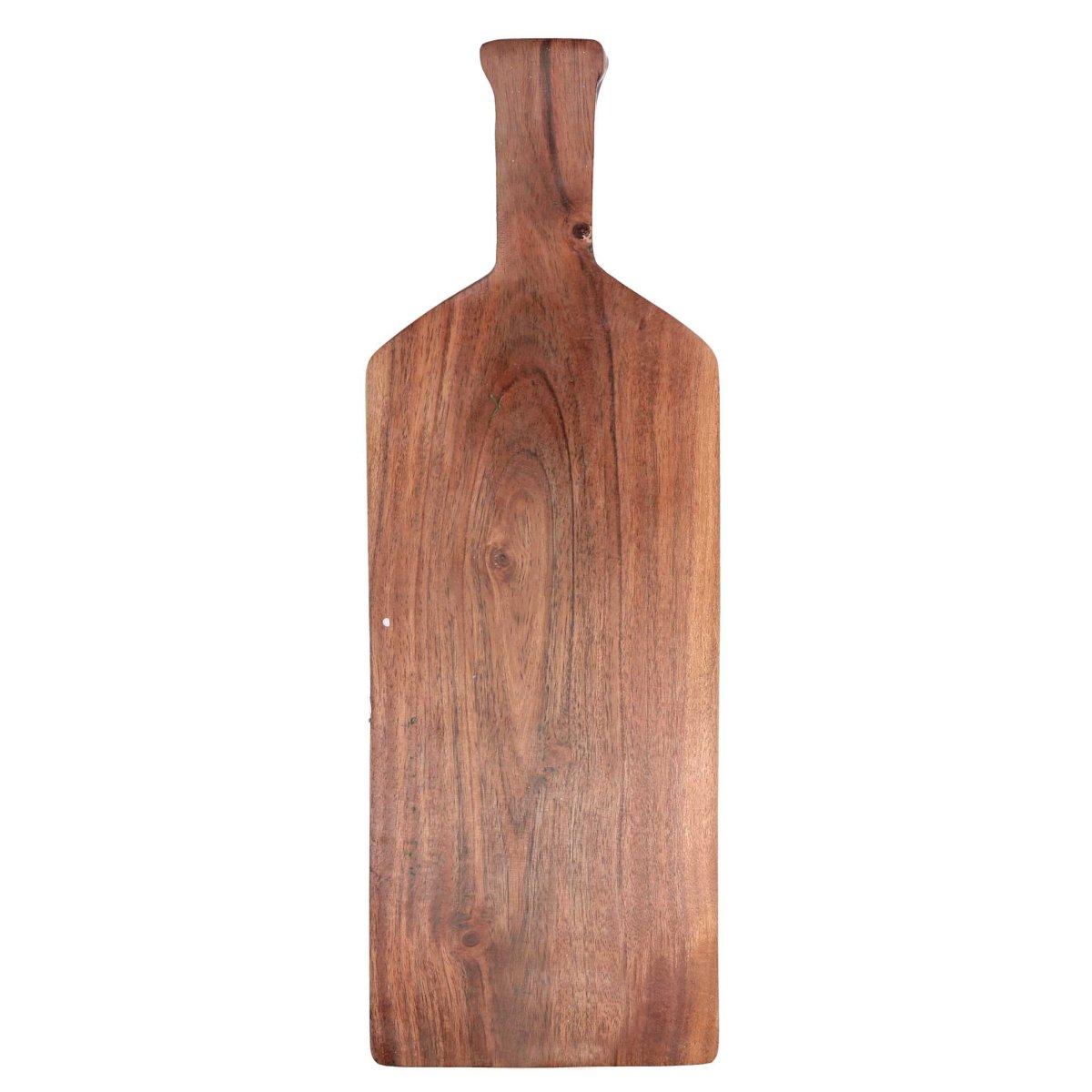 Tagliere Natalizio Legno Rettangolare Natale cm.43x15 |Vacchetti