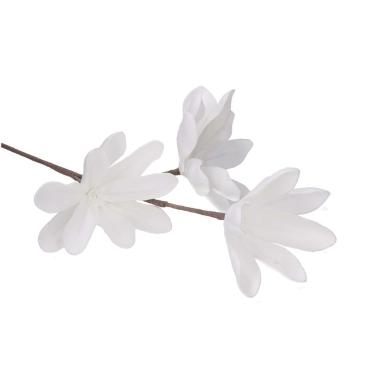 Fiore Magnolia x3 Bianca in PVC cm.95 | Vacchetti