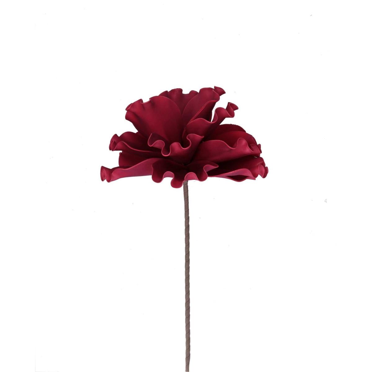 Fiore Peonia Rossa in PVC cm.73 | Vacchetti