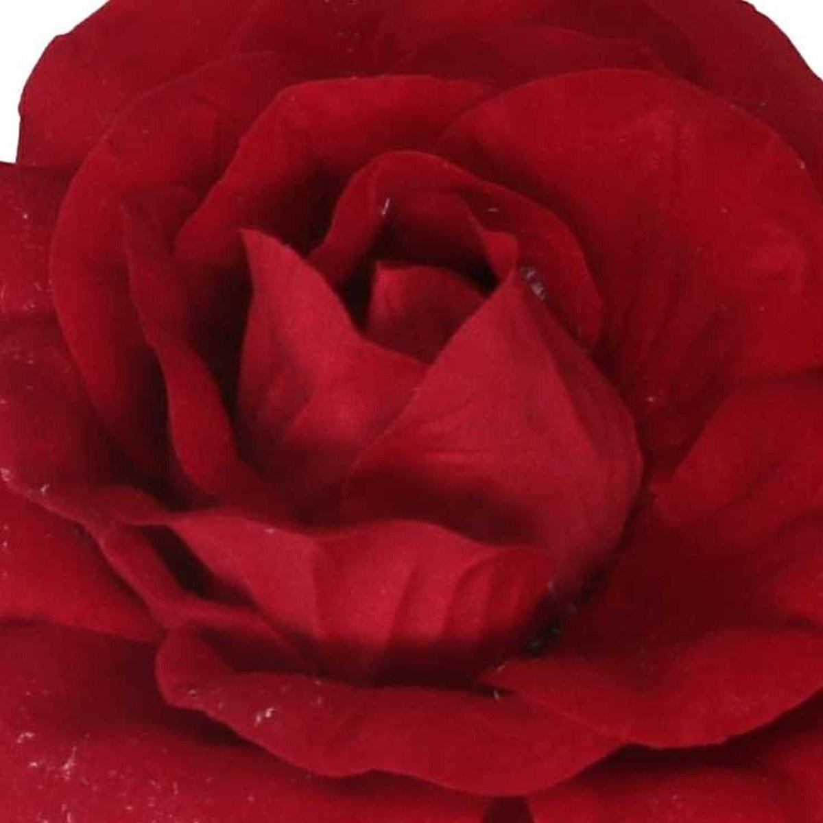 Fiore Rosa Rossa PVC cm.14x24 | Vacchetti