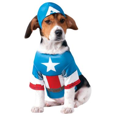 Costume Capitan America Classic per Cani |Rubie's