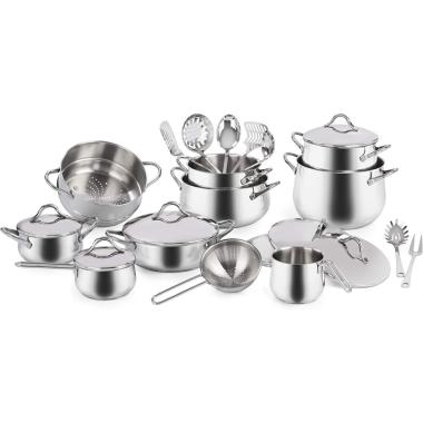 Batteria Pentole Barazzoni Mediterranea Set pz.24 | Barazzoni