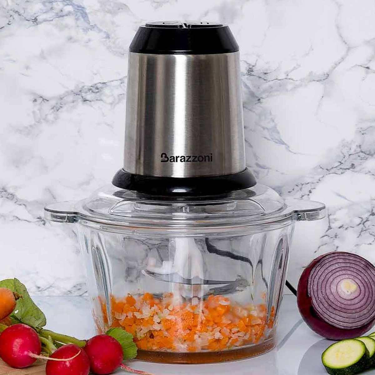 Tritatutto Barazzoni Inox Vetro 250W Lt.2 | Barazzoni