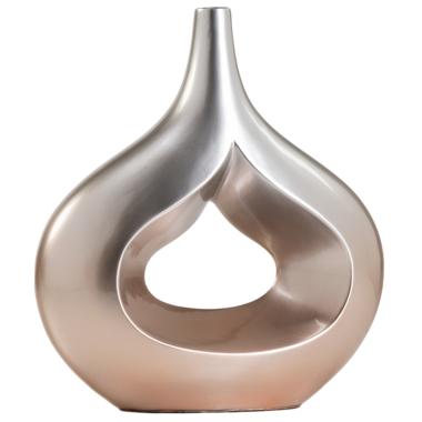 Vaso Ceramica Goccia Ombre d'Oro cm.36x40 |Ambienti Glamour