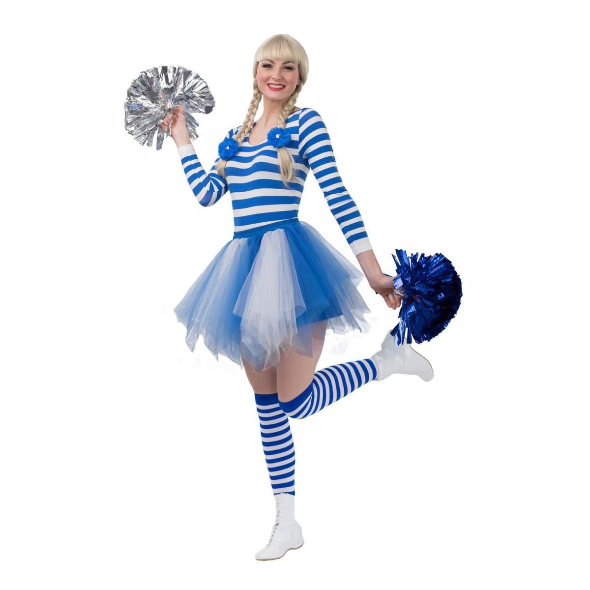 Gonna cm.40 Bianca Blu |Orlob