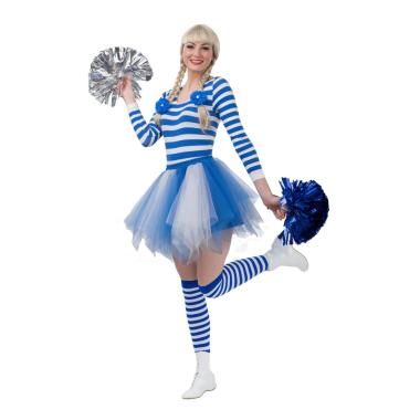 Gonna cm.40 Bianca Blu |Orlob