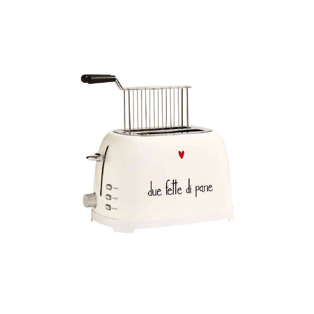 Tostapane Simply Day Bianco Due Fette di Pane | Simple