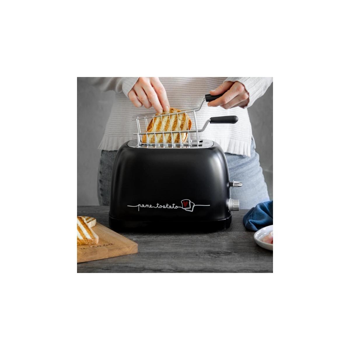 Tostapane Simply Day Nero Pane Tostato | Simple