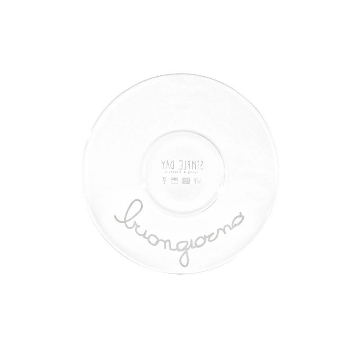 Tazzina p2 Vetro Simply Day CaffÃƒÂ¨ Buongiorno | Simple