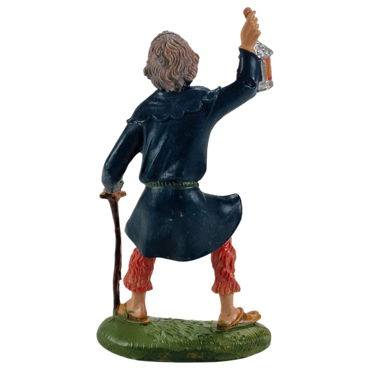 Statua cm.10 Pastore con Lanterna Bastone | Fontanini