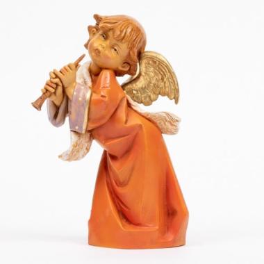 Statua cm.19 Angelo che Suona il Piffero | Fontanini