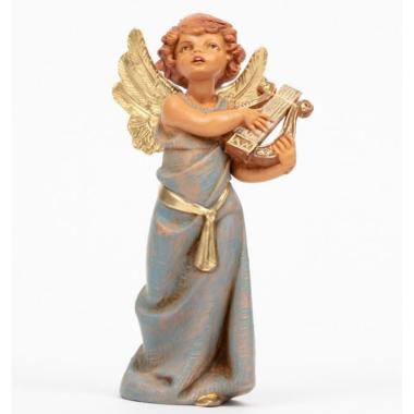 Statua cm.15 Angelo che Suona la Lira | Fontanini