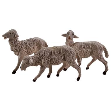 Statua cm.19 Pecore Bianche Set pz.3 | Fontanini