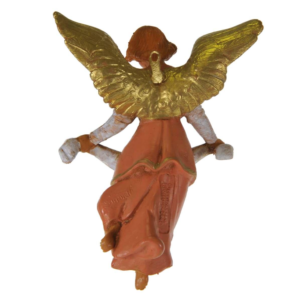 Statua cm.12 Angelo Gloria Azzurro Appenendere | Fontanini