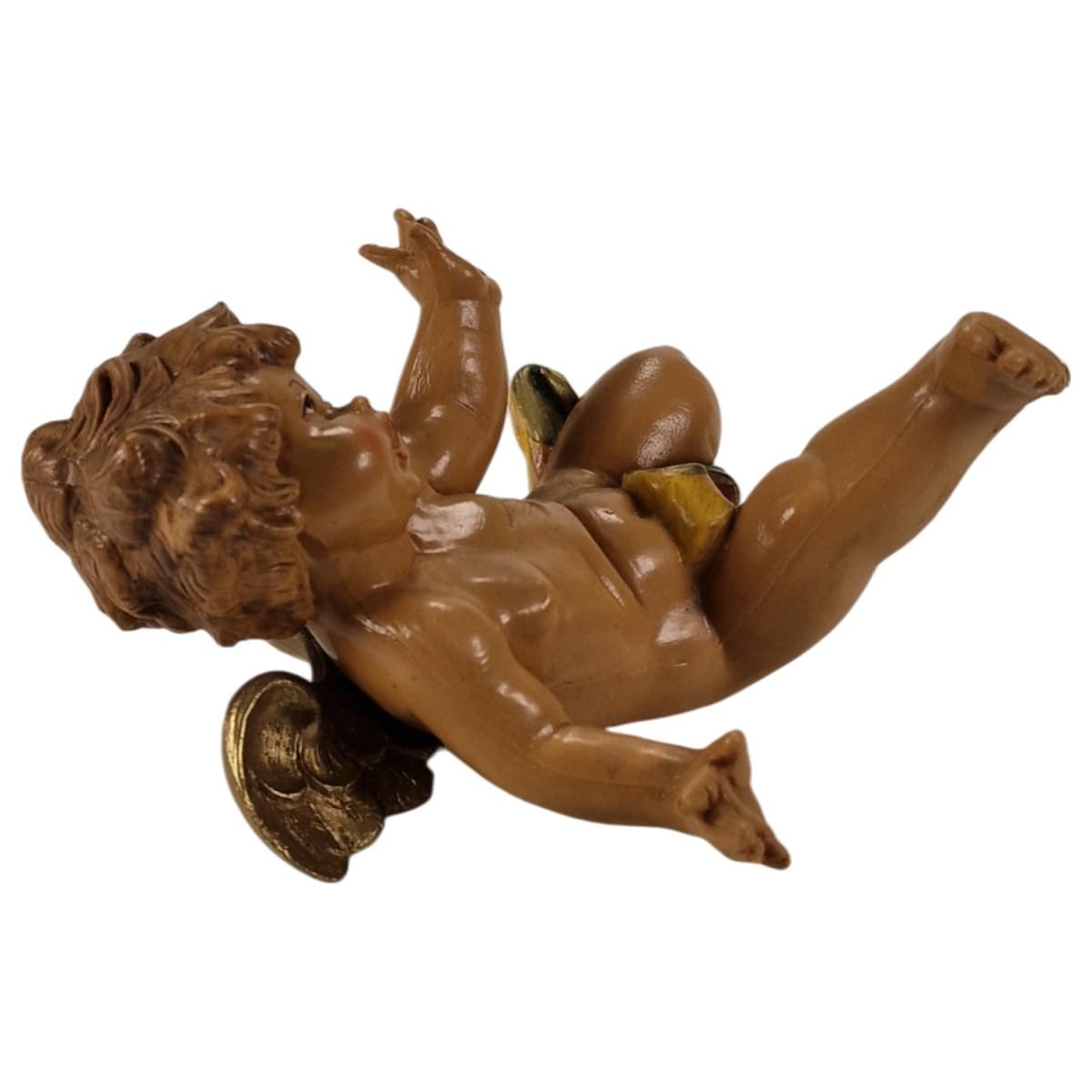 Statua angelo rotolante mod c Fontanini presepe 10 cm altezza 10 cm