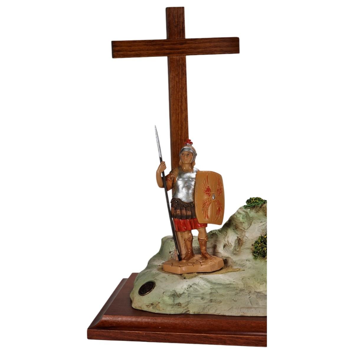 Scena Crocifissione con Statue cm.12 cm.53x29,5x15 | Fontanini