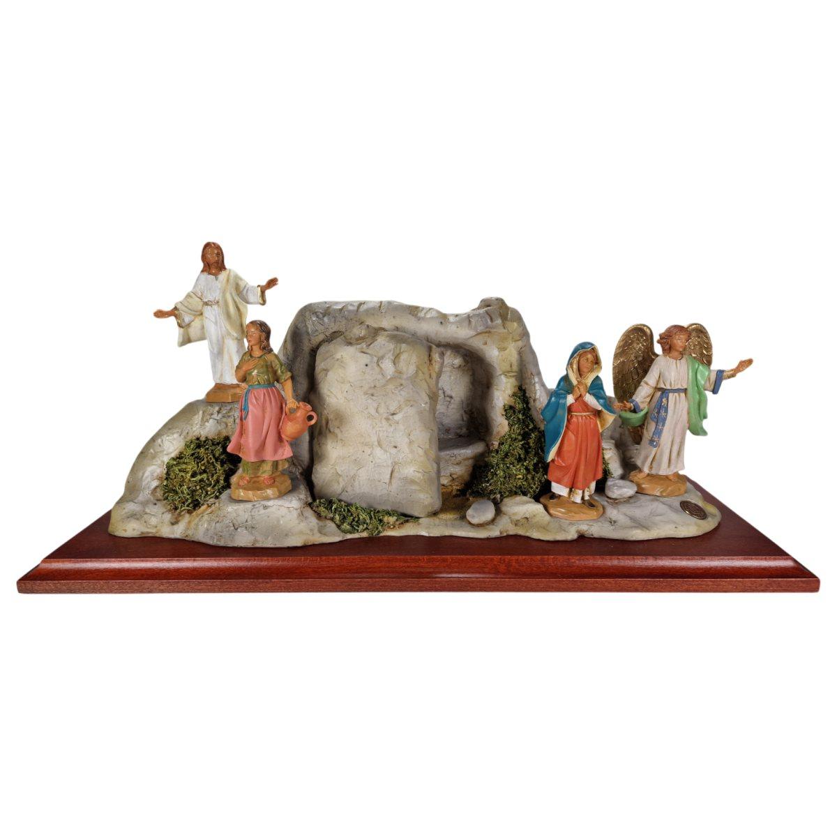 Scena Resurrezione con Statue cm.12 cm.55x35x20 | Fontanini