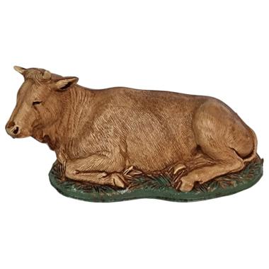 Animali cm.10 Bue Marrone Chiaro cm.4x10,5xH5 | Moranduzzo