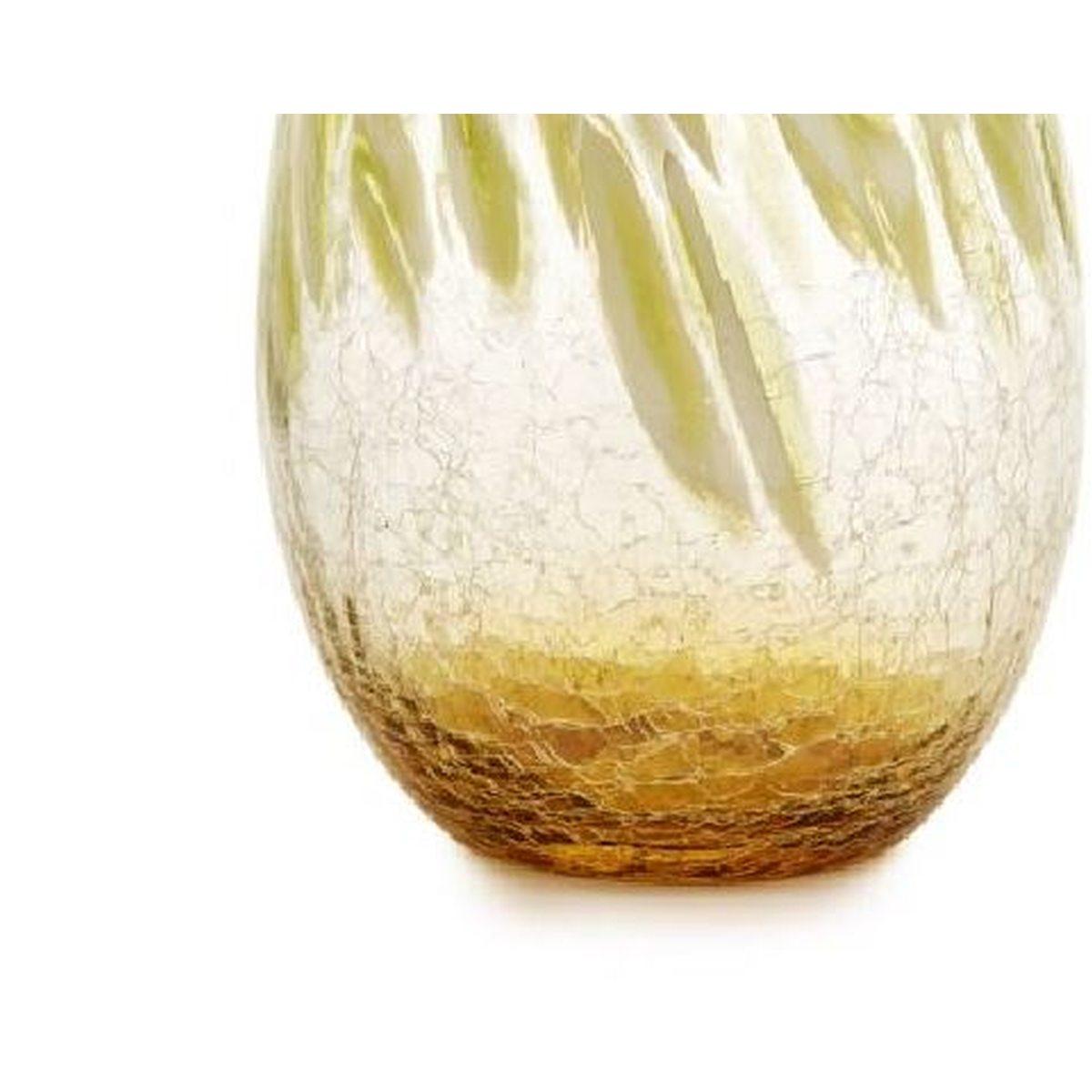 Vaso Vetro Topazio Verde cm.16,5x29,5 | Fade