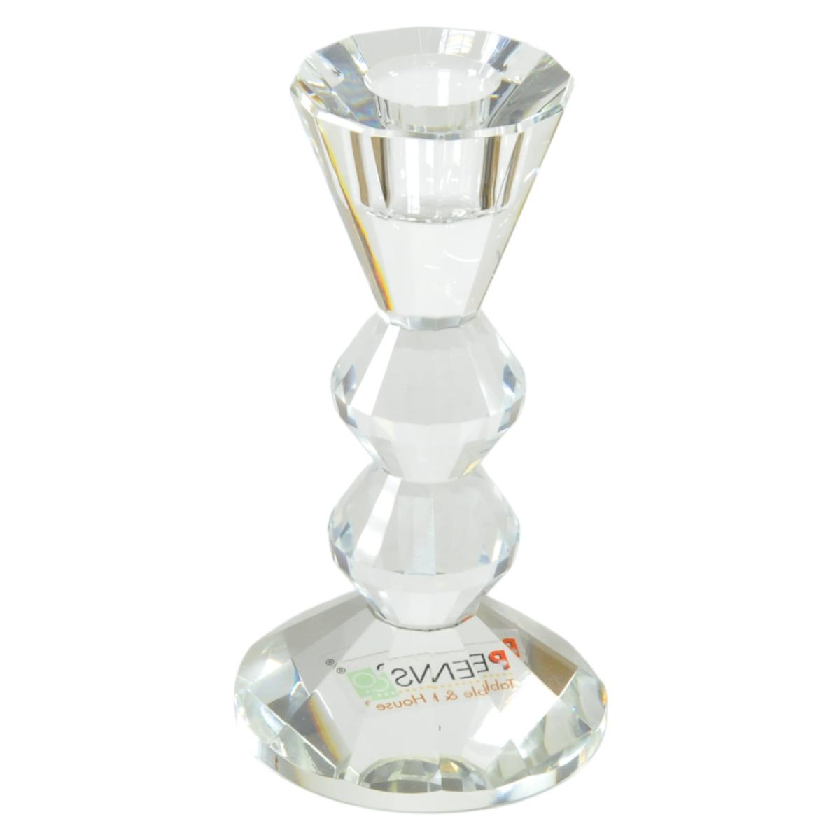 Candeliere con 1 Posto Candela Vetro Kea cm.8x15 |Fade