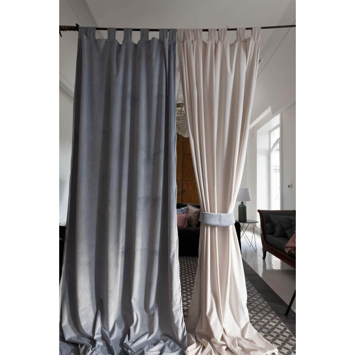 Tenda Caresse Velluto 4 Colori Assortiti cm.140x290 | Atelier17