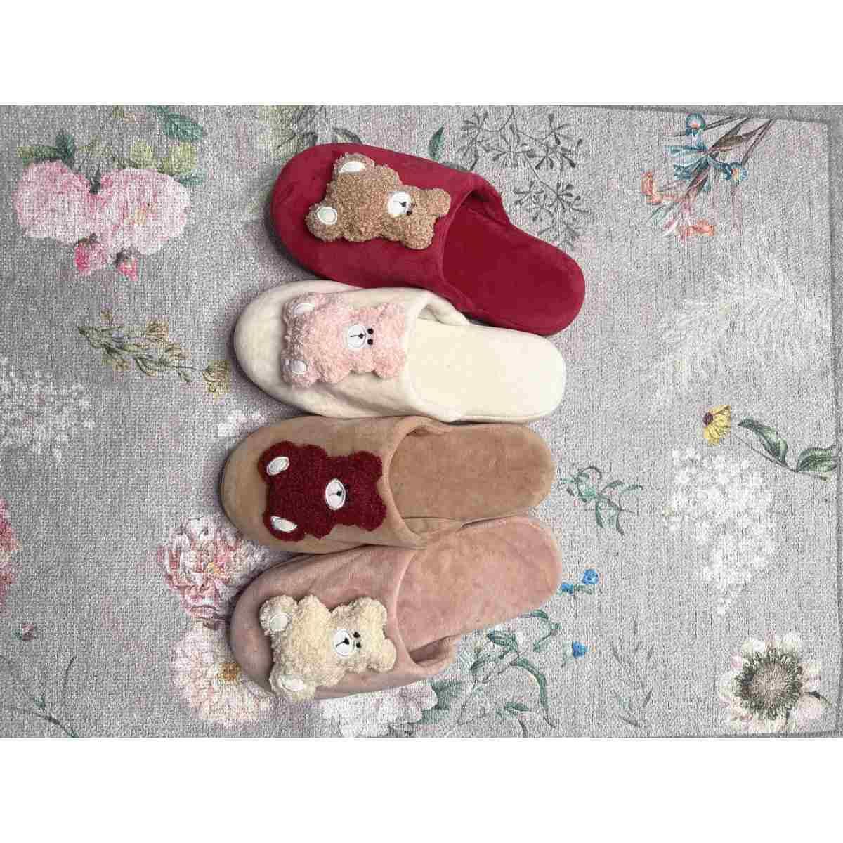 Ciabatta My Teddy Donna Bianca | Atelier17