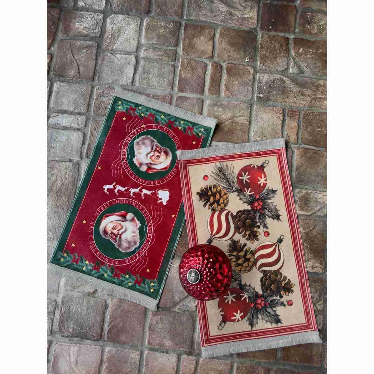 Tappeto cm.50x70 Christmas Vintage | Atelier17