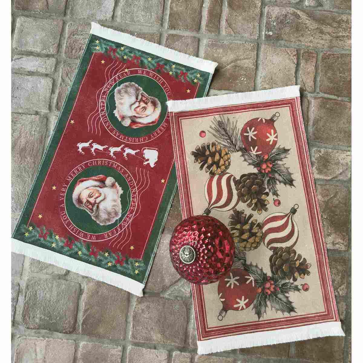 Tappeto cm.50x70 Christmas Vintage | Atelier17